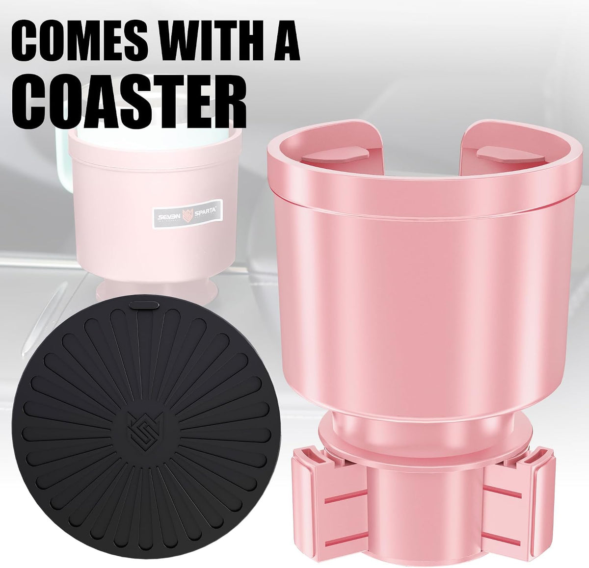 Car Cup Holder Expander for 32-46oz Large Bottles & Tumblers