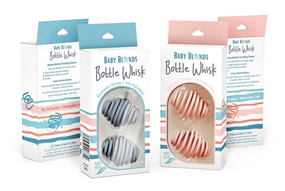 Baby Bottle Formula Whisk – Silicone Mixing Ball to Eliminate Clumps & Reduce Bubbles – Fast, Smooth Formula Blending for Newborn & Infant Bottles – BPA-Free, Dishwasher Safe, Easy to Clean (Pink)