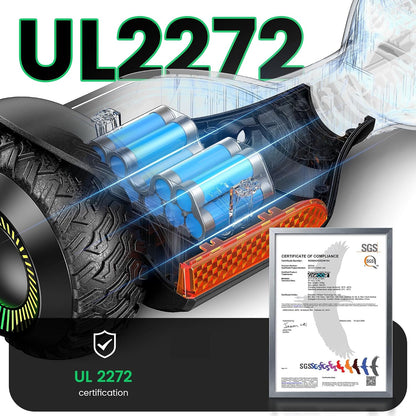 Hoverboard G13 All-Terrain Off-Road Bluetooth LED Lights for Kids