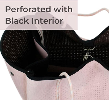 POPUPS Tote Bag, Everyday Neoprene Bags for Women - Pretty Pink