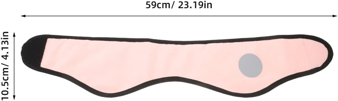 Ear Warmer Headband, Sleep Mask, 2 in 1 Eye Mask and Soundproof Sleep Earmuff Noise Reduction Sleeping Ear Wraps Ear Protection Cover for Men Women Ear Mask Pink Sleeping Earmuffs