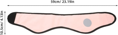 Ear Warmer Headband, Sleep Mask, 2 in 1 Eye Mask and Soundproof Sleep Earmuff Noise Reduction Sleeping Ear Wraps Ear Protection Cover for Men Women Ear Mask Pink Sleeping Earmuffs