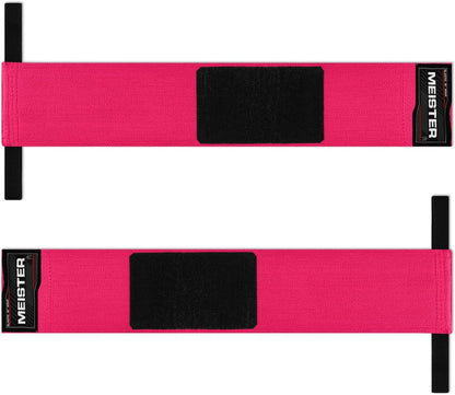 18" Elastic Wrist Wraps - Heavy-Duty Support for Weightlifting, Strength & Cross Training