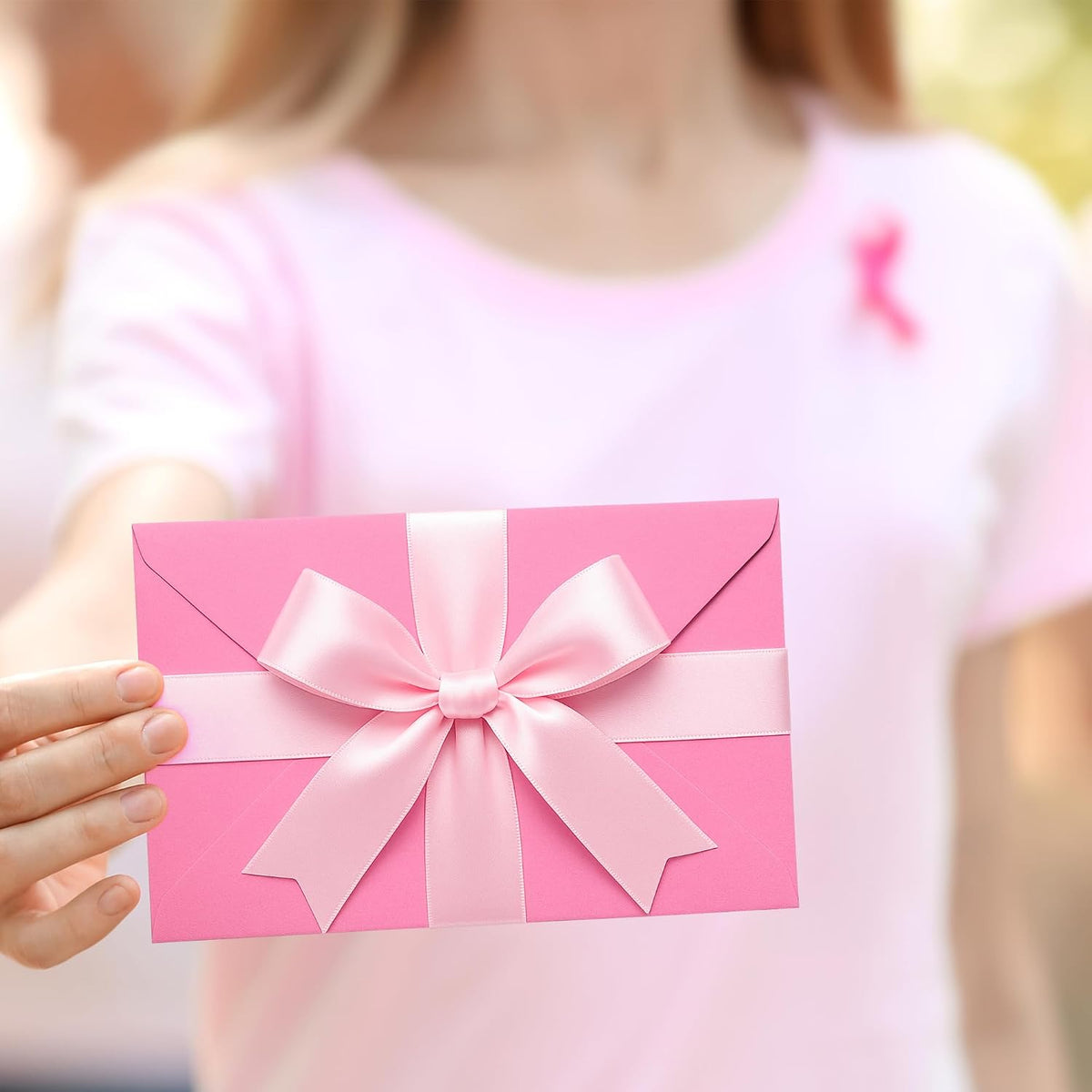 1 1/2 in 30 Yards Pink Satin Ribbon for Gift Wrapping Wedding Decor Crafts