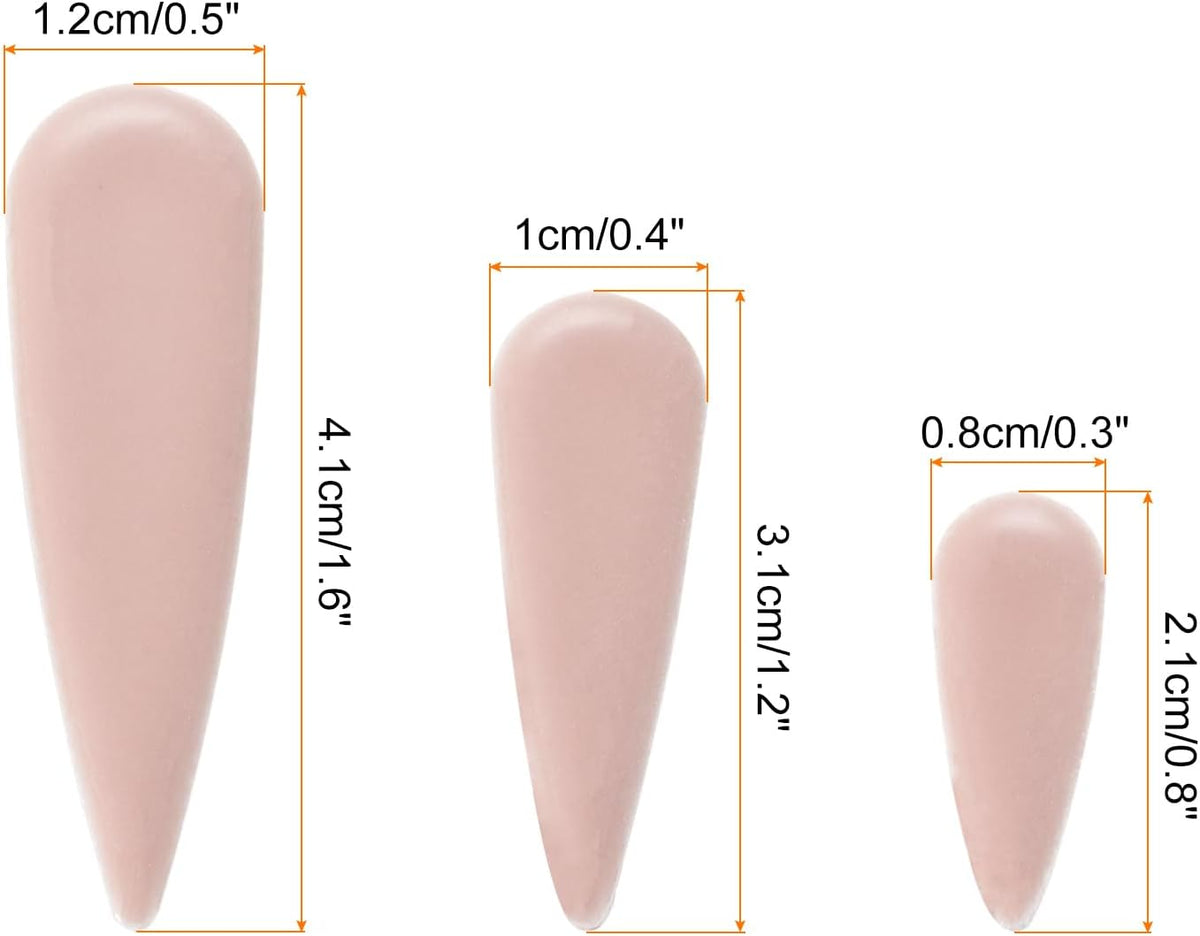 Petal Mosaic Tiles 100g Tear Drop Porcelain Pink