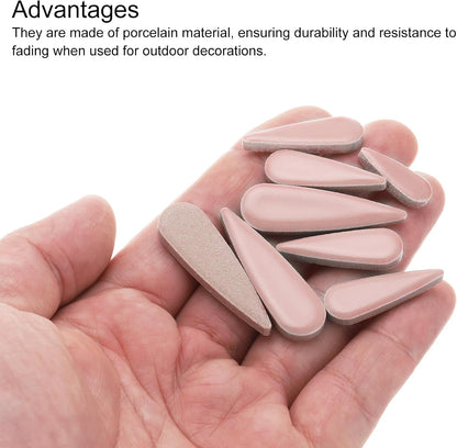 Petal Mosaic Tiles 100g Tear Drop Porcelain Pink