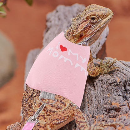 Small Animal Travel Backpack Carrier,Portable Bearded Dragon Bag for Sugar Glider,Hedgehog,Rat,Bunny,Rat,Outdoor Used (Pink, Carrier L+ I Leash)