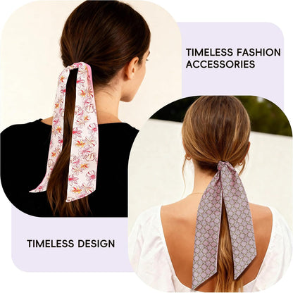 6 Pack Fashion Scarves for Women, Versatile Boho Head Scarf
