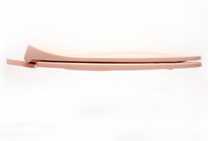 2Q1E6-20 Builder Grade Slow Close Plastic Toilet Seat with Vari Adjust Lok-Down R'N'C Hinge and Quik-Lok Mounting Hardware, Elongated, Venetian Pink