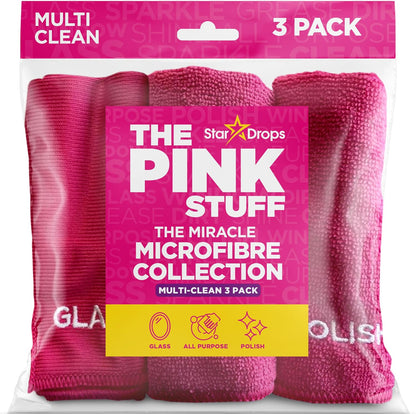 Stardrops Miracle Microfibre Cloth Collection 3 Pack