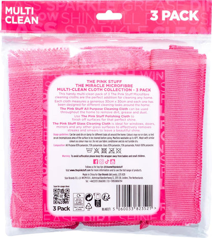 Stardrops Miracle Microfibre Cloth Collection 3 Pack