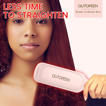 Fashion Pink Infrared 2 Inch Hair Straightener,2 Inch Wide Professional Ceramic Tourmaline Flat Iron with Big Temp Display,140F-450F Degree,Dual Voltage