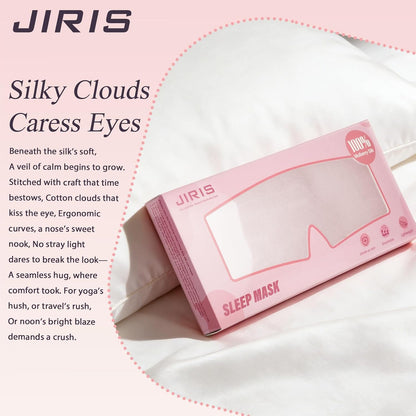 Silk Sleep Mask for Side Sleeper, Eye Mask Sleeping for Women Men
