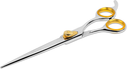 Sharf Gold Touch 440c Japanese Stainless Steal Pet Grooming Shear, 8.5 Inch Straight