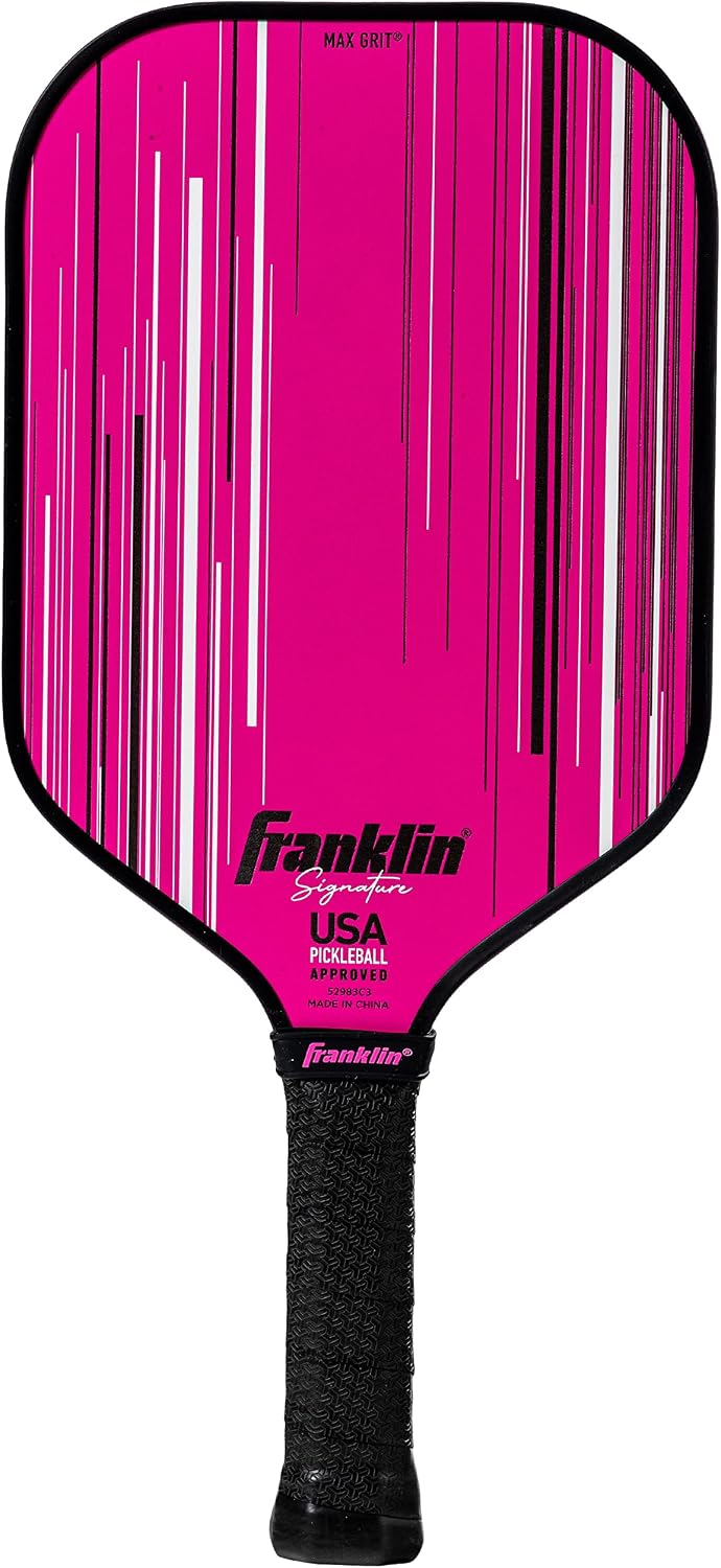 Pro Pickleball Paddles - Signature Series Pro Pickleball Paddle with MaxGrit Surface - USA Pickleball (USAPA) Approved Tournament Pickleball Paddles - 13mm + 16mm Polypropylene Cores