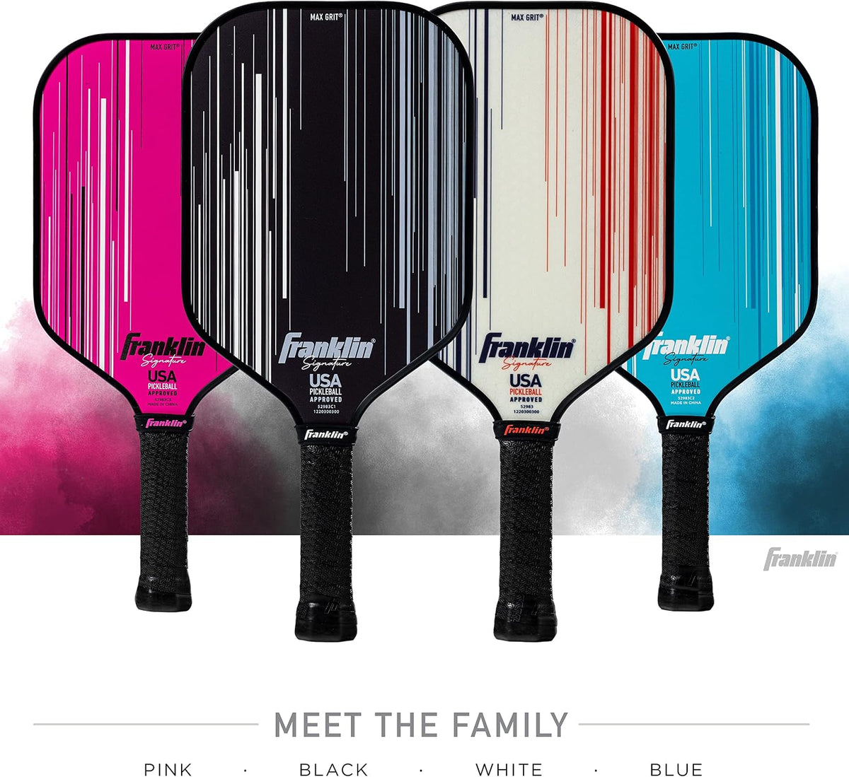 Pro Pickleball Paddles - Signature Series Pro Pickleball Paddle with MaxGrit Surface - USA Pickleball (USAPA) Approved Tournament Pickleball Paddles - 13mm + 16mm Polypropylene Cores