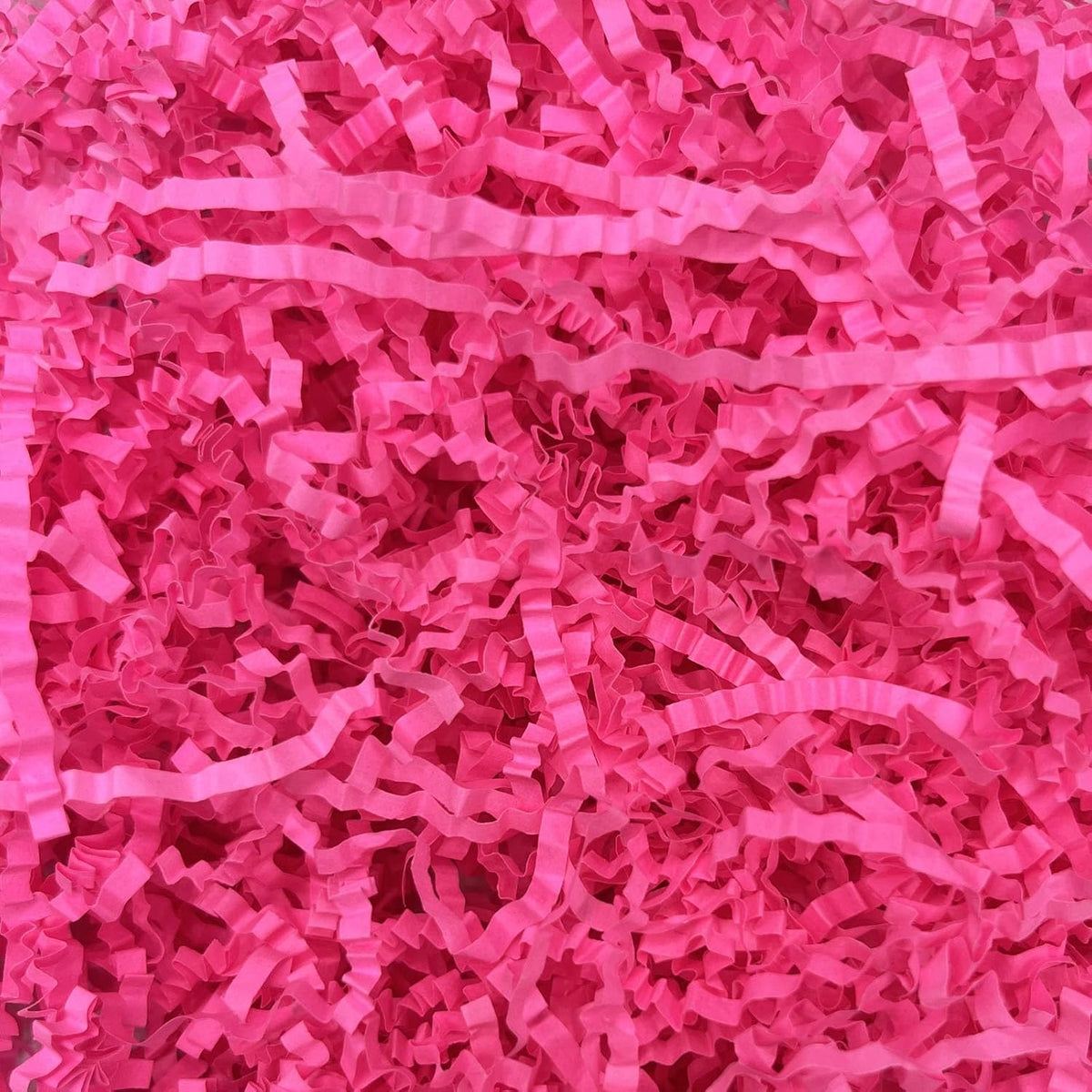 1LB Fluorescent Hot Pink Crinkle Cut Paper Shred Filler, Paper Shreds for Basket Fillers, Birthday, Gift Wrapping, Anniversary, Wedding, Halloween, Thanksgiving, Christmas Gift Decor Party Filler