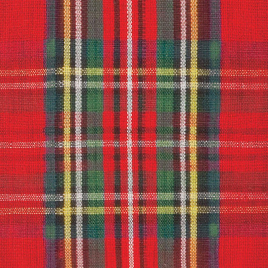 IHR Ideal Home Range Party Napkins Disposable 3-Ply Paper Lunch Napkin Pack, 6.5" x 6.5", Classic Check Plaid, 20-Count