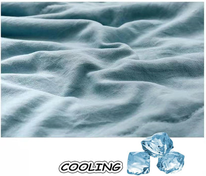 Ice Blanket for All-Season Lightweight Cooler Quilt for Hot Sleepers and Night Sweats Breathable Thin Comforter Cooling Double Sided Cold Effect Throw Blanket Bed (Pink,39''*55.12'')