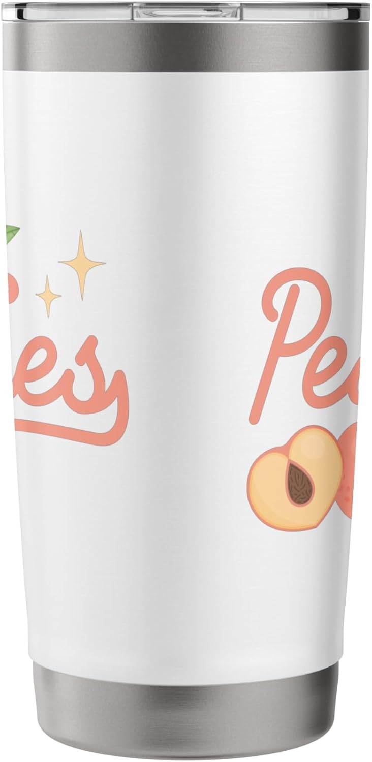 Peaches Sweet Fruit Peach Stainless Steel Insulated Tumbler