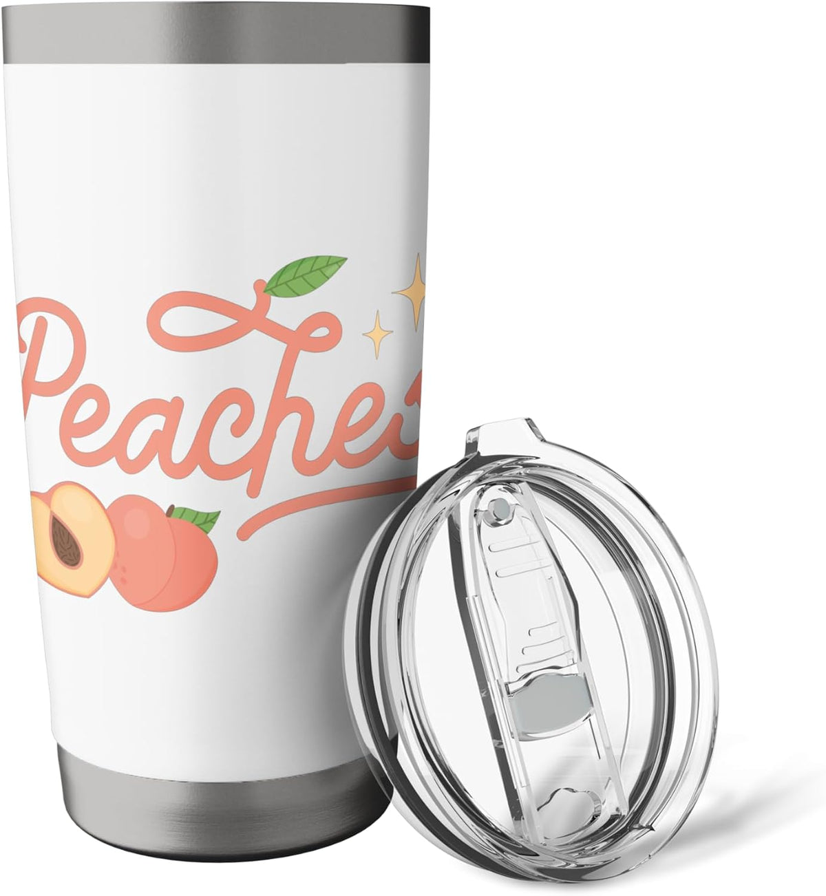 Peaches Sweet Fruit Peach Stainless Steel Insulated Tumbler