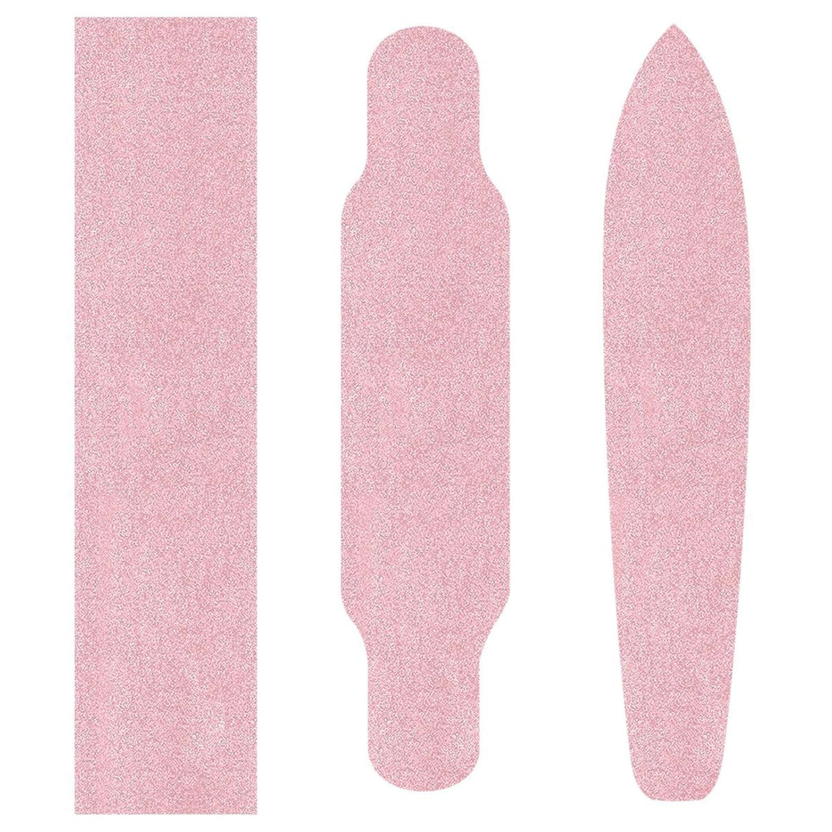 Light Pink Skateboard Grip Tape Sheet Waterproof Longboard Griptape Sandpaper for Rollerboard 9.1.1x 33.1 Inch