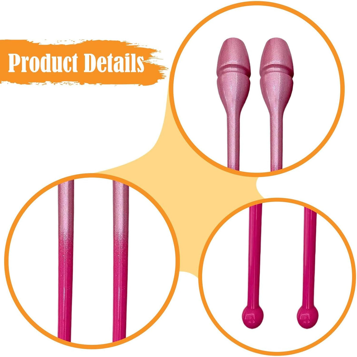 Rhythmic Gymnastics Training Club Training Equipment Professional Rhythm Rod for Performance Recreation Show Competition