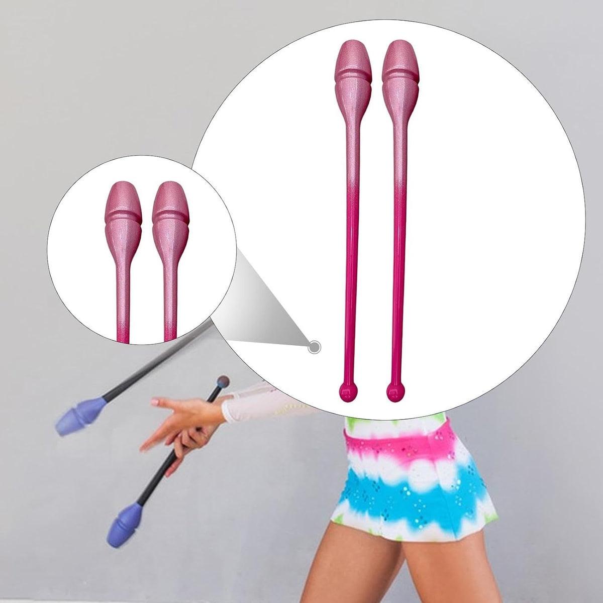 Rhythmic Gymnastics Training Club Training Equipment Professional Rhythm Rod for Performance Recreation Show Competition