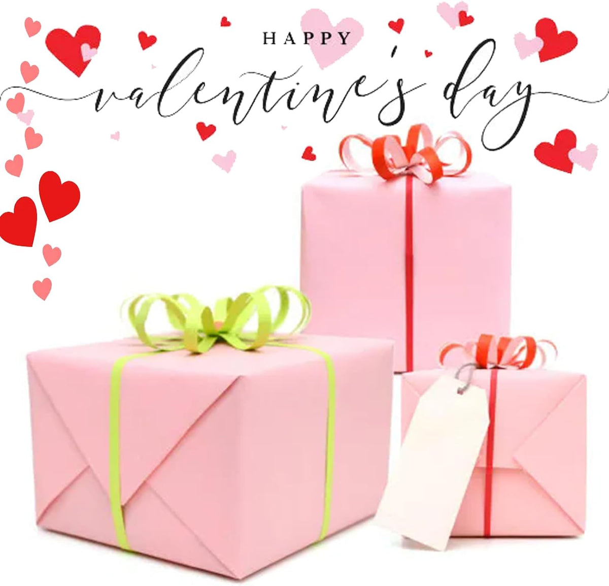 40 Sheets Pink Tissue Paper for Gift Bags Valentines Day Weddings Birthday Fall Decoration Sunflower DIY Art Crafts Packaging Wrapping Paper Bulk, 14 x 20 Inch
