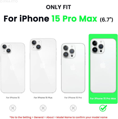 Compatible with iPhone 15 Pro Max Case 6.7", Slim Liquid Silicone 3 Layers Soft Gel Rubber Shockproof Protective Phone Case with Anti-Scratch Microfiber Lining-Chalk Pink