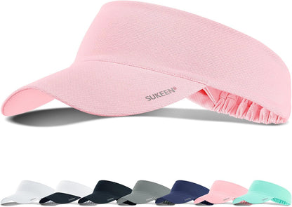 Cooling Stretchy Sun Visor for Women Men UV Protection Cooling Hat