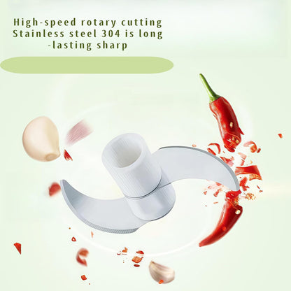 Manual Food Processor Vegetable Chopper, Mini Hand Pull String Garlic Chopper Onion Cutter for Veggies, Ginger, Fruits, Nuts, Avocado, garlic etc., Food Safe Material, 160ml (pink)