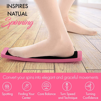 Turning Board for Dancers, Cheerleaders, Gymnasts, Ice Skaters