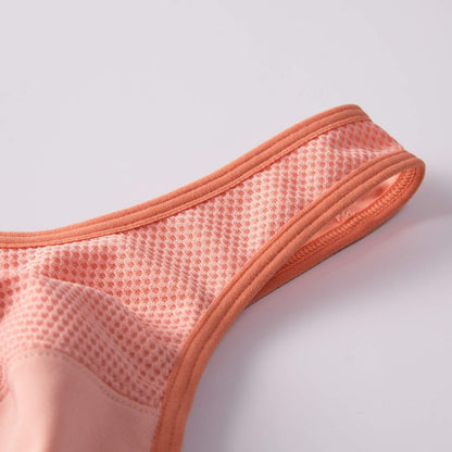 Women's Zip Front Unlined Bra Wireless Racerback