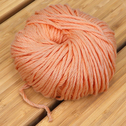 JubileeYarn Bamboo Cotton Chunky Yarn - Peach Cobbler - 2 Balls