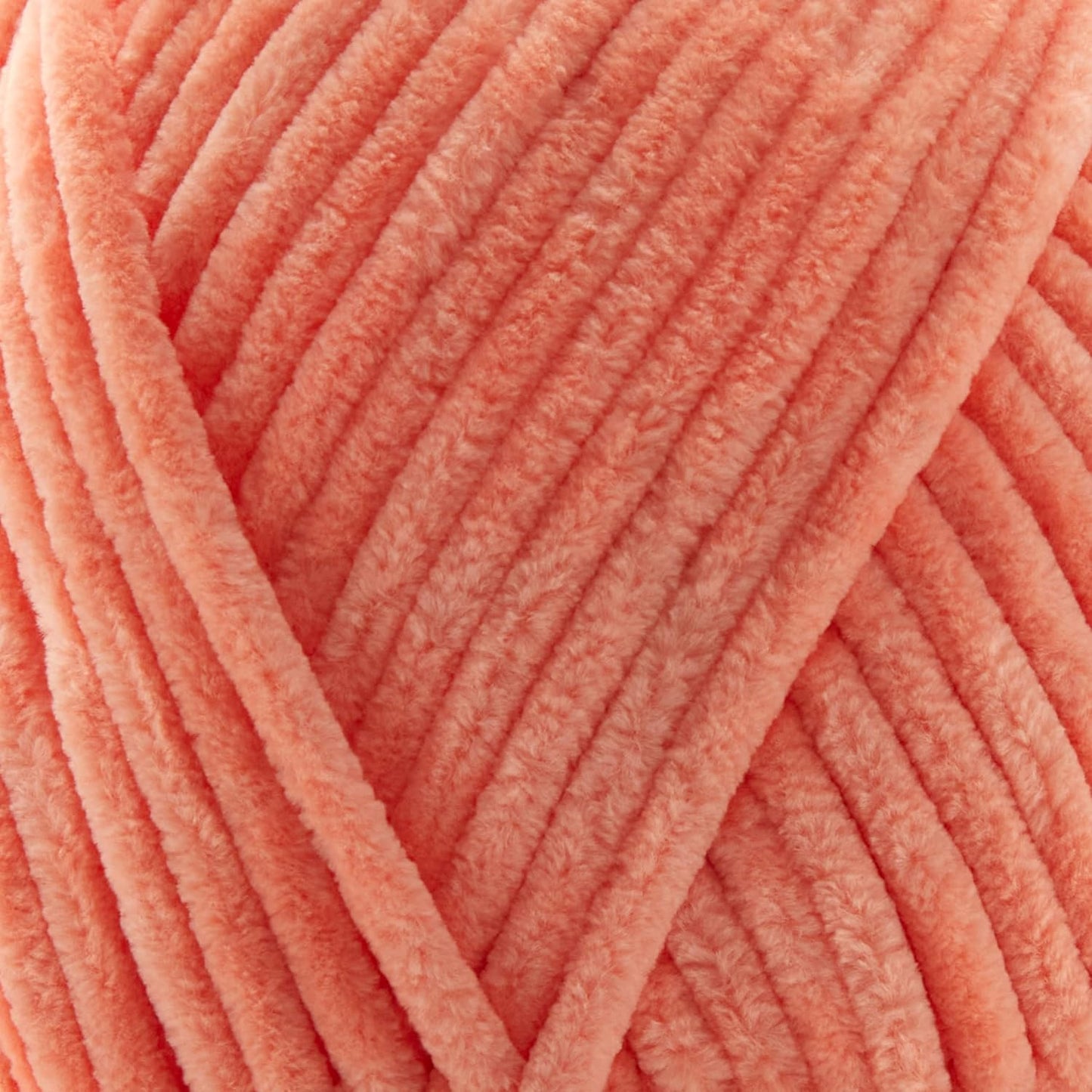 Peach Pink Sweet Snuggles Lite Yarn - Super Bulky Yarn for Knitting, Crochet, Weaving, Arts & Crafts, 12 Pack