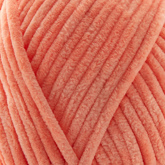 Peach Pink Sweet Snuggles Lite Yarn - Super Bulky Yarn for Knitting, Crochet, Weaving, Arts & Crafts, 12 Pack