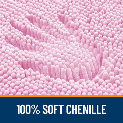 Bathroom Rugs 30x20, Extra Soft Absorbent Chenille Bath Rugs