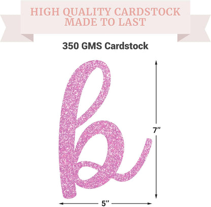 Pre-Strung Pop The Bubbly She's Getting A Hubby Banner - Pink Bridal Banner