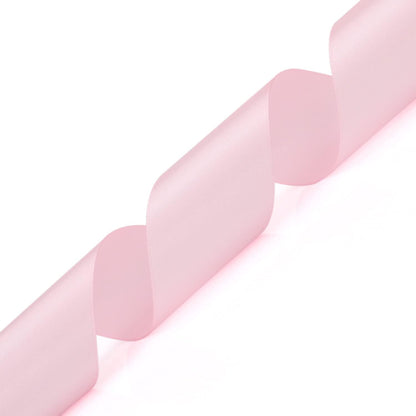 25 Yards 1-1/2 inches Wide Satin Ribbon Suitable for Wedding, Party and Gift Box Packaging Ribbon (Pale Pink, 1-1/2")