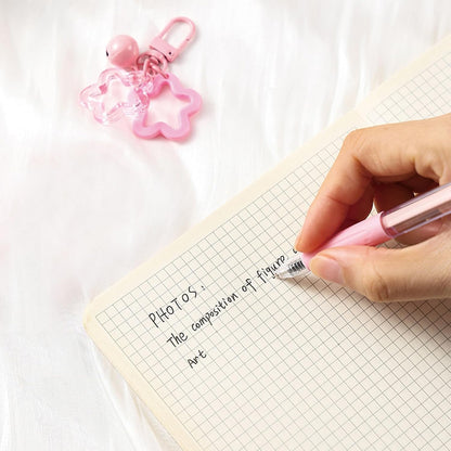 8 Pcs Cute Pink Stationery Set for Girls Boys Women Back to School Supplies Office Supplies Kawaii Candy Colors Stationery Gift Including Pen Pencil Highlighter Eraser (Pink)