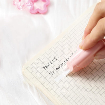 8 Pcs Cute Pink Stationery Set for Girls Boys Women Back to School Supplies Office Supplies Kawaii Candy Colors Stationery Gift Including Pen Pencil Highlighter Eraser (Pink)