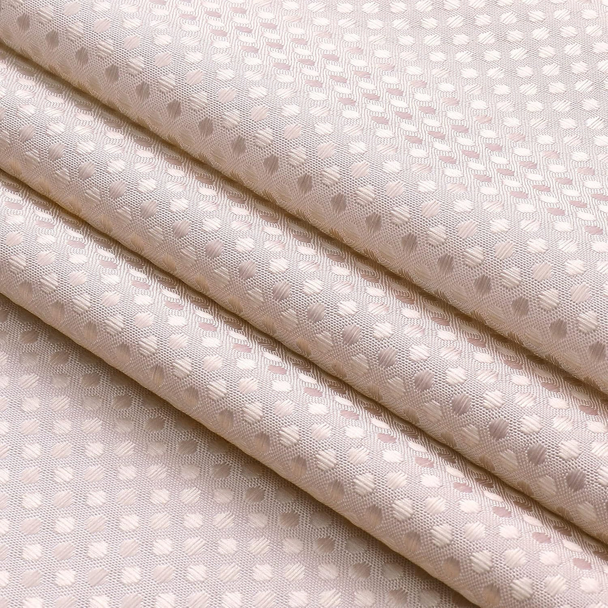 Pink Waffle Shower Curtain Ombre Decorative Water Resistant No Hook Shower Curtain for Bathroom Hotel Spa with Grommet Machine Washable,Gradient White to Blush 70" Wx72 L
