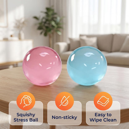 Coconut Oil Squishy, Coconut Oil Stress Ball – Super Soft, Handmade Slow Rising Fidget Squeeze Toy for Stress Relief, Stress Relief & Focus Improvement (Pink)