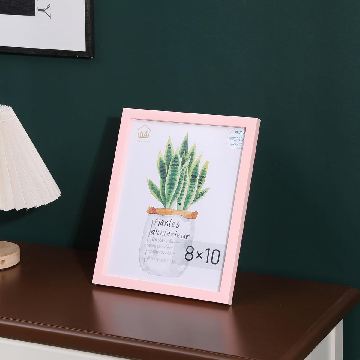8x10” Pink Picture Frames for Wall and Tabletop Display, 5 Pack