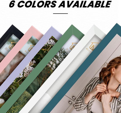 8x10” Pink Picture Frames for Wall and Tabletop Display, 5 Pack