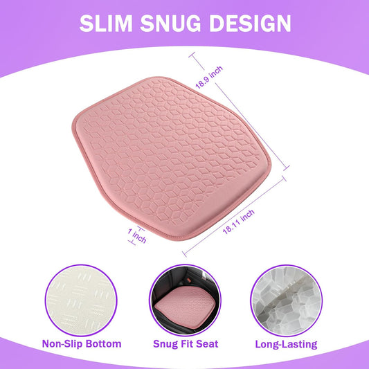 Thin Cool Gel Seat Cushion for Car Seat Office Chair Pain Relief