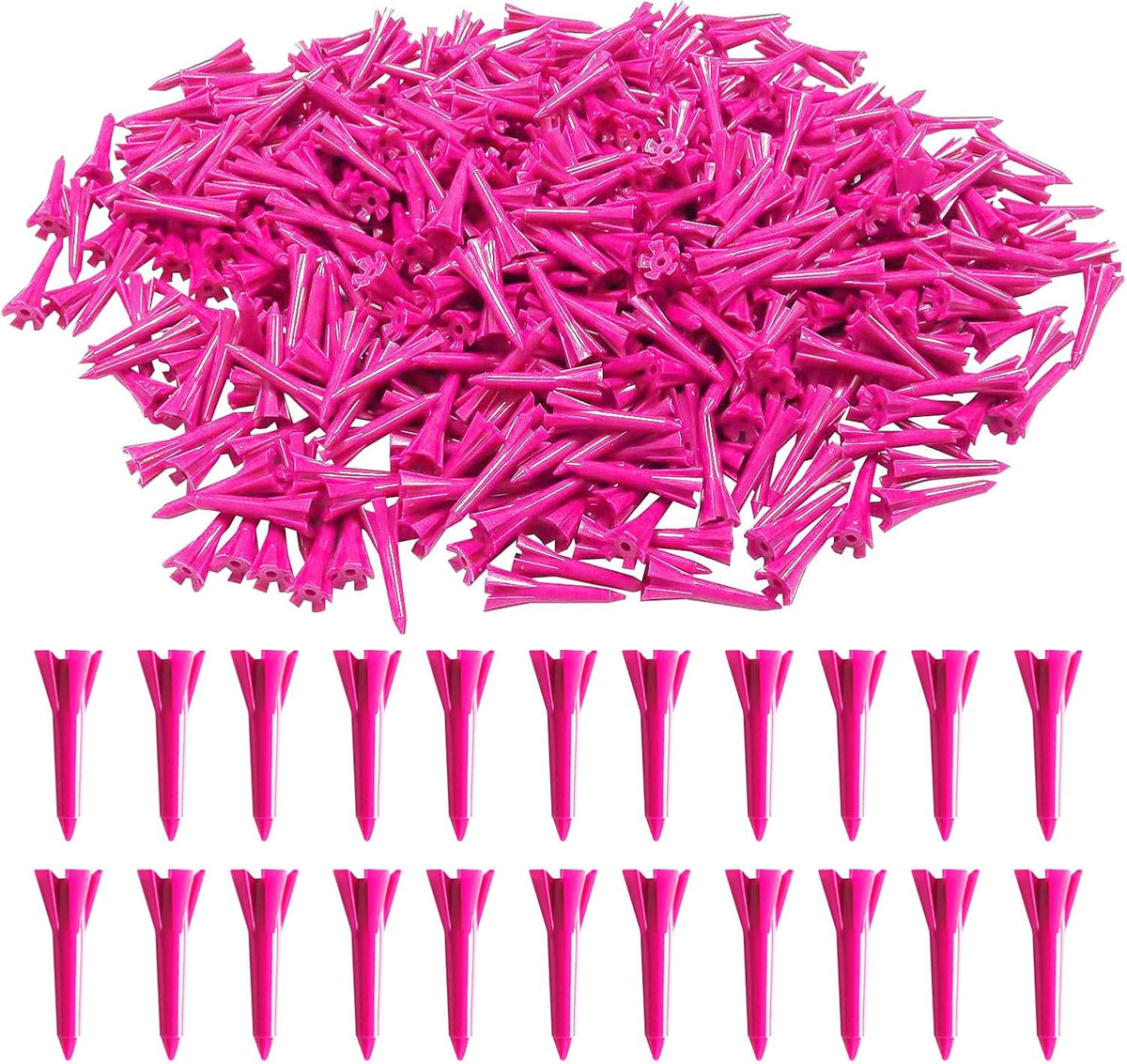 VEASAERS Short Golf Tees Plastic 1 1/2 inch