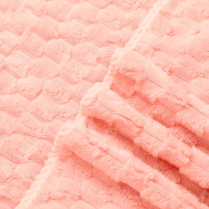 Microfiber Bath Towels, Extra Large Towels Set, Pink, 4-Pack, 27.5" x 55"