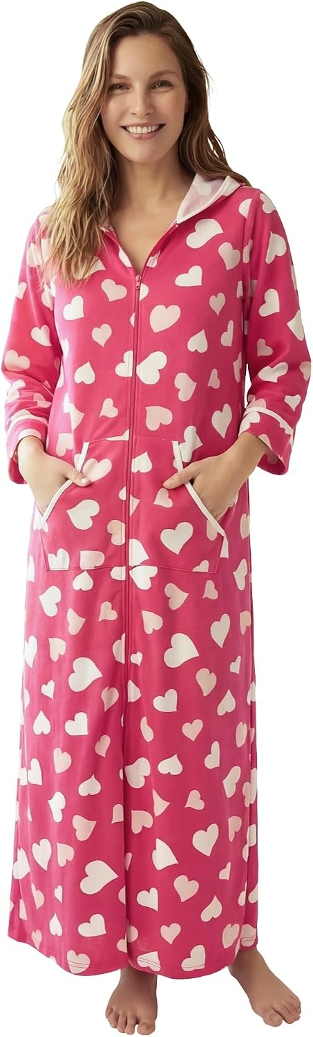 . Long French Terry Robe
